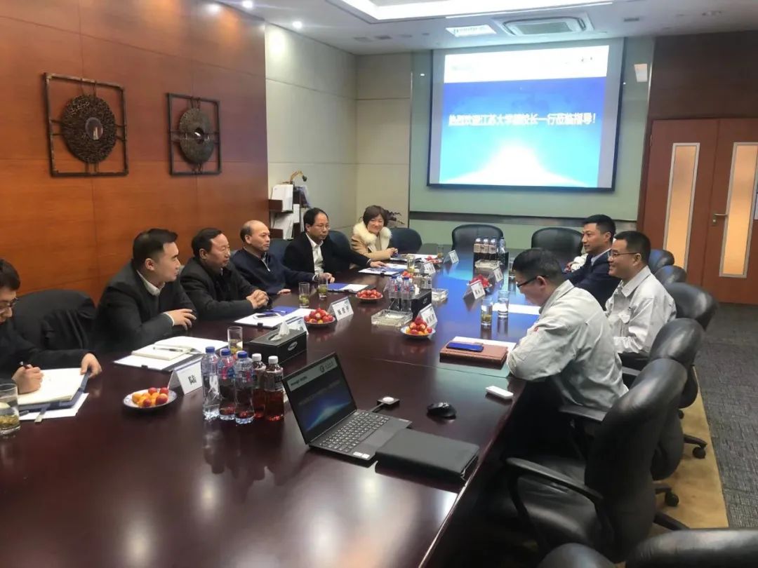 校长颜晓红带队调研江苏恒立液压股份有限公司